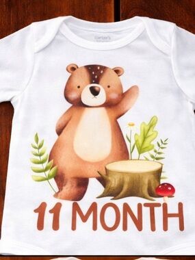 NWT Summer baby onesies baby shower gift personalized baby onesie NB-24 months